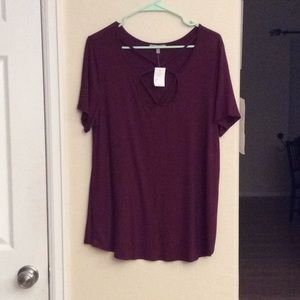Maroon blouse